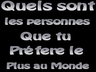 Qui $ont l$ pr$onn$ qu tu prfr l plu$ au mond